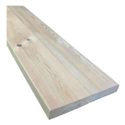 Доска террасная лиственница гладкая 28*142*4000, сорт А (0,568м2)